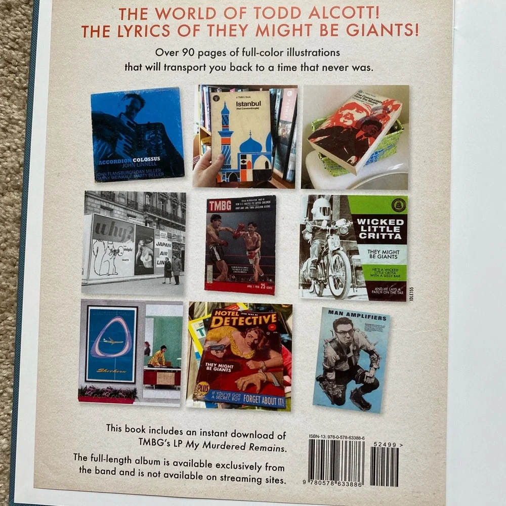 Cease & Desist Inspired by the Music of They Might Be Giants Book